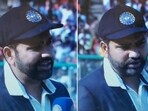 Rohit Sharma hoped for some optimism after India lost the toss. Rohit Sharma hoped for some optimism after India lost the toss.