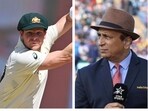 Steve Smith and Sunil Gavaskar Steve Smith and Sunil Gavaskar