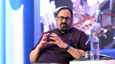 “There is a need for a different set of rules for each class of intermediaries,” Union minister Rajeev Chandrasekhar said. (ANI)