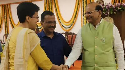 Atishi (41), a Rhodes scholar, is a first-time lawmaker from Kalkaji seat while Saurabh Bharadwaj is a three-time MLA from Greater Kailash (ANI)