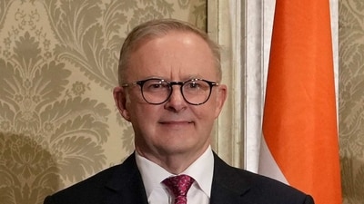 On March 10, Australia PM Albanese will take part in the Ceremonial Reception at the Rashtrapati Bhawan. (AP) On March 10, Australia PM Albanese will take part in the Ceremonial Reception at the Rashtrapati Bhawan. (AP)