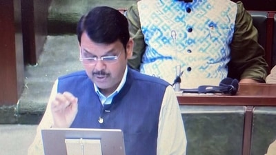 Maharashtra deputy chief minister Devendra Fadnavis presents state budget in Maharashtra Assembly. (Twitter/BJP4Maharashtra) Maharashtra deputy chief minister Devendra Fadnavis presents state budget in Maharashtra Assembly. (Twitter/BJP4Maharashtra)