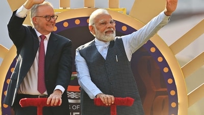 "One of the things that bind both countries is cricket and it will be great to see the leaders of India and Australia on day one of the matches in Ahmedabad," Australian High Commissioner Barry O'Farrell said. (AFP) "One of the things that bind both countries is cricket and it will be great to see the leaders of India and Australia on day one of the matches in Ahmedabad," Australian High Commissioner Barry O'Farrell said. (AFP)