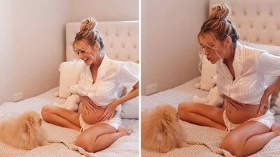 Pregnant Laura Anderson shares heartwarming message for women on women's day. Pregnant Laura Anderson shares heartwarming message for women on women's day.