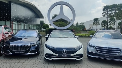 Mercedes-Benz recently launched its much-awaited EV EQS 580 for the domestic market. Mercedes-Benz recently launched its much-awaited EV EQS 580 for the domestic market.