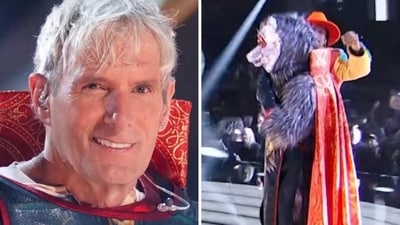 Michael Bolton as Wolf on the sets of The Masked Singer 9. Michael Bolton as Wolf on the sets of The Masked Singer 9.