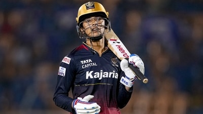 Royal Challengers Bangalore's captain Smriti Mandhana walks off the field after being dismissed during the Women's Premier League (WPL) cricket match (PTI) Royal Challengers Bangalore's captain Smriti Mandhana walks off the field after being dismissed during the Women's Premier League (WPL) cricket match (PTI)