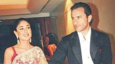 Kareena Kapoor with Saif Ali Khan at an event in a throwback picture. (File Photo) Kareena Kapoor with Saif Ali Khan at an event in a throwback picture. (File Photo)