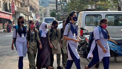 The Karnataka Pre-University exams (PUC exam) began on Thursday, with 95.5% attendance recorded across the state. (REUTERS) The Karnataka Pre-University exams (PUC exam) began on Thursday, with 95.5% attendance recorded across the state. (REUTERS)