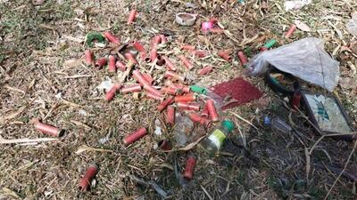 The police registered a case against unknown persons in Chikkamagaluru after the discovery of empty cartridges in a reserve forest (HT Photo)