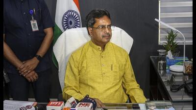 Tripura chief minister Manik Saha. (PTI) Tripura chief minister Manik Saha. (PTI)