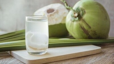 Coconut water: Coconut water is a great way to stay hydrated during the summer, as it contains electrolytes and is low in calories. (Shutterstock (File Photo)) Coconut water: Coconut water is a great way to stay hydrated during the summer, as it contains electrolytes and is low in calories. (Shutterstock (File Photo))