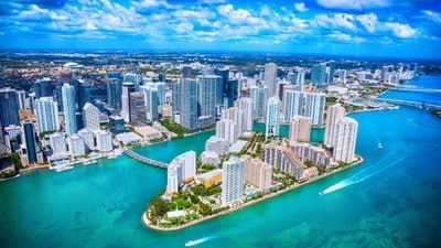 Miami, Florida: Miami is a great destination for pet owners who want to enjoy the beach. With plenty of pet-friendly beaches, parks, and restaurants, you and your pet can explore the city and its many attractions. (Unsplash) Miami, Florida: Miami is a great destination for pet owners who want to enjoy the beach. With plenty of pet-friendly beaches, parks, and restaurants, you and your pet can explore the city and its many attractions. (Unsplash)