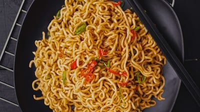 Linked to Metabolic Syndrome: Studies have linked frequent consumption of instant noodles to an increased risk of metabolic syndrome, a group of conditions that includes high blood pressure, high blood sugar, and obesity, which can lead to serious health problems. (Unsplash) Linked to Metabolic Syndrome: Studies have linked frequent consumption of instant noodles to an increased risk of metabolic syndrome, a group of conditions that includes high blood pressure, high blood sugar, and obesity, which can lead to serious health problems. (Unsplash)