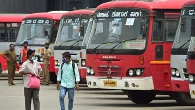 Government employees had held a 15-day transport strike demanding wage revision in April 2021. (PTI) Government employees had held a 15-day transport strike demanding wage revision in April 2021. (PTI)