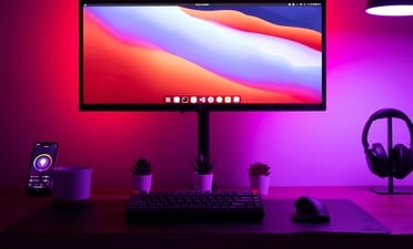 Samsung monitor comes with the assurance of durability and efficiency. (Unsplash) Samsung monitor comes with the assurance of durability and efficiency. (Unsplash)