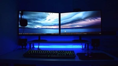 A 27-inch monitor is ideal for avid and professional gamers. (Pexels) A 27-inch monitor is ideal for avid and professional gamers. (Pexels)