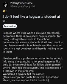 Hogwarts Legacy not giving real Hogwarts feel to Potterheads Hogwarts Legacy not giving real Hogwarts feel to Potterheads