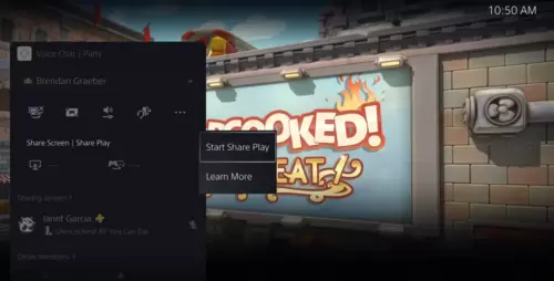 Sony has improved the social aspects of the share screen feature Sony has improved the social aspects of the share screen feature
