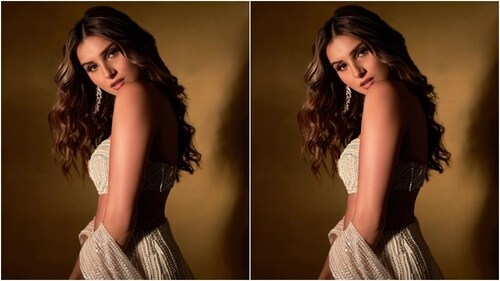 This classic hairstyle is perfect for a glamourous night out. Start by creating a deep side part, then use a straightener to create soft, loose waves. (Instagram/@tarasutaria) This classic hairstyle is perfect for a glamourous night out. Start by creating a deep side part, then use a straightener to create soft, loose waves. (Instagram/@tarasutaria)