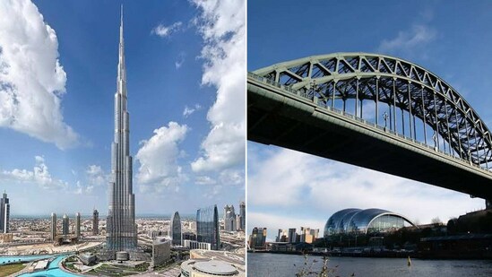 These two images of iconic places, along with others, was posted on Instagram by David Warner. (Instagram/@davidwarner31)