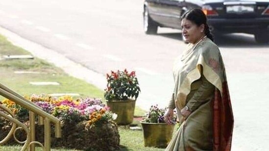 Current Nepalese President Bidhya Devi Bhandari