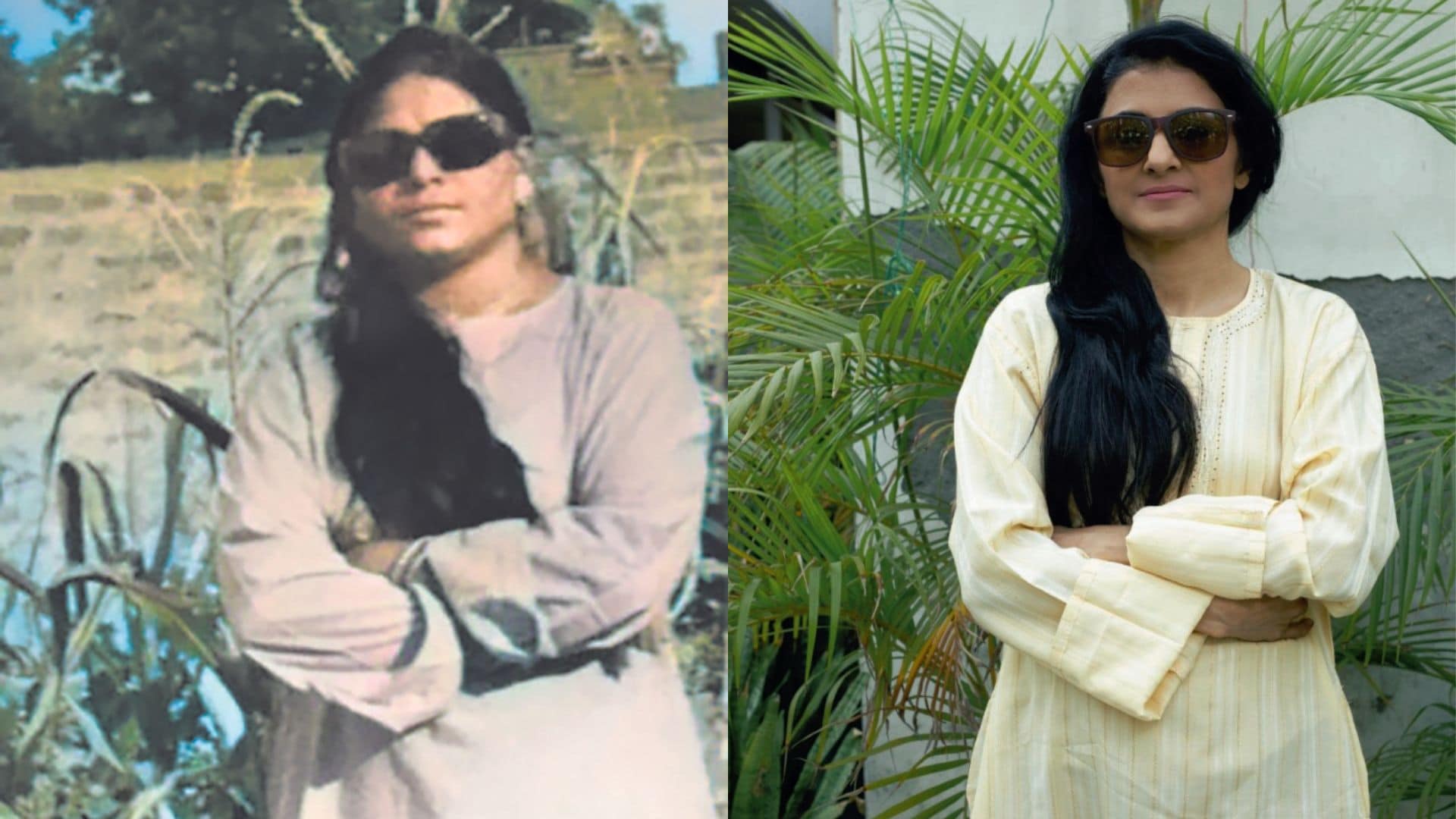 Ritu Suhas’ mother Janak Dulari Sharma (left) detested women playing damsels in distress Ritu Suhas’ mother Janak Dulari Sharma (left) detested women playing damsels in distress