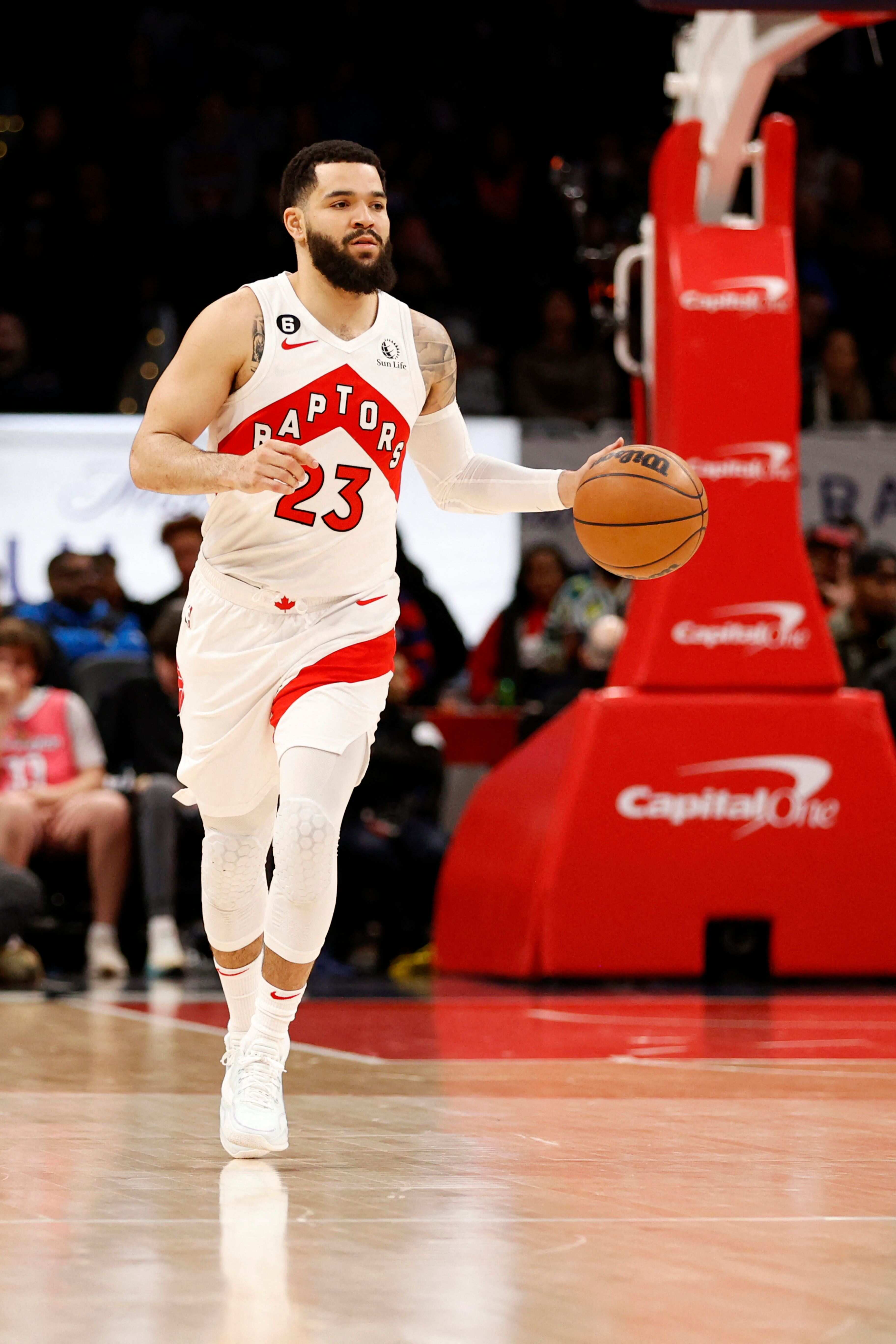 Fred VanVleet #23 of the Toronto Raptors (Getty Images via AFP)
