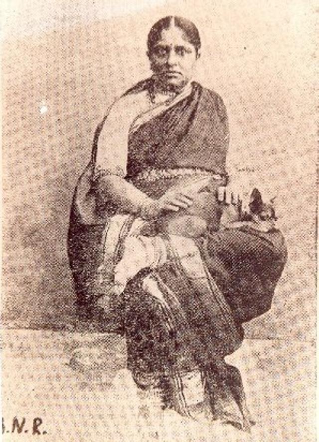 Bangalore Nagaratnamma translated Muddupalani’s Radhika Santwanam (Appeasing Radhika) in 1910. (Wikimedia Commons) Bangalore Nagaratnamma translated Muddupalani’s Radhika Santwanam (Appeasing Radhika) in 1910. (Wikimedia Commons)