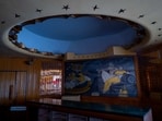 Golcha, opened in 1954 in Delhi’s Daryaganj, is a landmark single-screen cinema. Note the extraordinary woodwork and glass-mirror sculptures, and Art Deco motifs on the walls.&nbsp;