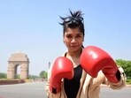 Indian boxer Nikhat Zareen