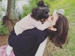 Anushka Sharma with daughter Vamika in a recent photo. Anushka Sharma with daughter Vamika in a recent photo.