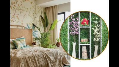 (Right) Faking it won’t make it. Either avoid plants or invest in (left) real ones. (@essajeesatelier & Shutterstock) (Right) Faking it won’t make it. Either avoid plants or invest in (left) real ones. (@essajeesatelier & Shutterstock)