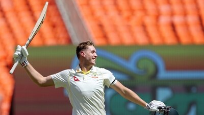 Day 2 first saw Cameron Green, who resumed batting from 49, reach his maiden Test century. Green was eventually dismissed by R Ashwin for 114 off 170 balls. (ANI)