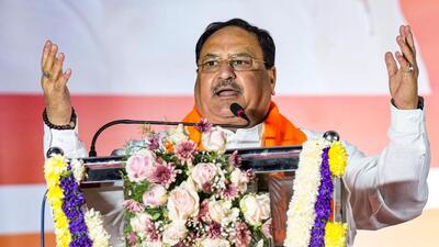BJP national president J P Nadda (PTI)
