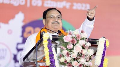 BJP president JP Nadda is scheduled to inaugurate party offices in about 10 districts on Saturday. (Twitter | K Annamalai) BJP president JP Nadda is scheduled to inaugurate party offices in about 10 districts on Saturday. (Twitter | K Annamalai)
