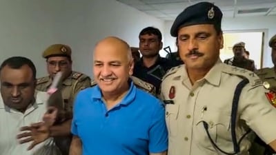 Manish Sisodia was produced before a Delhi court on Friday in connection with the liquor policy case. (PTI) Manish Sisodia was produced before a Delhi court on Friday in connection with the liquor policy case. (PTI)