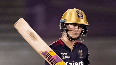 Elysse Perry anchored much of the innings and scored a half century (PTI) Elysse Perry anchored much of the innings and scored a half century (PTI)