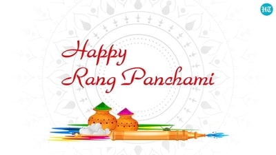 Rang Panchami 2023: Wishes, images, messages to share with loved ones Rang Panchami 2023: Wishes, images, messages to share with loved ones