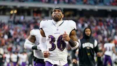 Baltimore Ravens safety Chuck Clark (36) (AP) Baltimore Ravens safety Chuck Clark (36) (AP)
