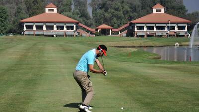 Spread across 100 hectares, this 18-hole golf course has practice fairways of about 225 metres with three lakes, two marshes, a club house, and about 8.5-km-long cart path. (HT file photo) Spread across 100 hectares, this 18-hole golf course has practice fairways of about 225 metres with three lakes, two marshes, a club house, and about 8.5-km-long cart path. (HT file photo)