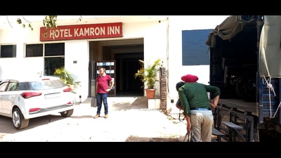 The Nepalese woman was found unconscious by the housekeeping staff, following which police were alerted. (HT Photo)
