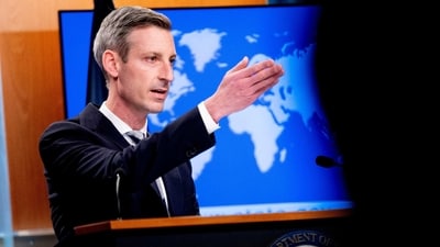 US State Department spokesperson Ned Price. (REUTERS file)