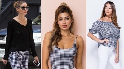 Gingham: Gingham is a classic summer print that never goes out of style. It's perfect for picnics, barbecues, and other summer events. (Instagram)