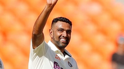 India's Ravichandran Ashwin with his 32nd Test five-wicket-haul. (BCCI) India's Ravichandran Ashwin with his 32nd Test five-wicket-haul. (BCCI)