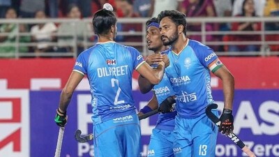 India stunned reigning world champions Germany 3-2 in the FIH Pro League (Hockey India) India stunned reigning world champions Germany 3-2 in the FIH Pro League (Hockey India)