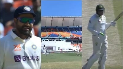 Rohit Sharma; KS Bharat with Virat Kohli; Usman Khawaja (Hotstar) Rohit Sharma; KS Bharat with Virat Kohli; Usman Khawaja (Hotstar)