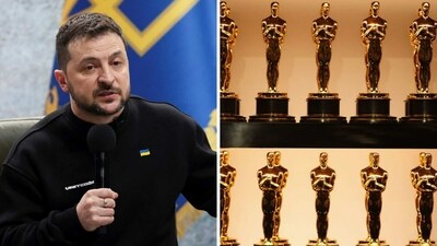 Ukrainian President Volodymyr Zelenskyy was denied to present a virtual speech at the 2023 Oscar ceremony. Ukrainian President Volodymyr Zelenskyy was denied to present a virtual speech at the 2023 Oscar ceremony.