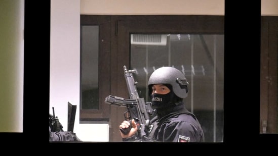 A gunman killed several people on Thursday in a Jehovah's Witness church in the German city of Hamburg, police said, as they focussed their investigation on the motive for the attack.&nbsp;(REUTERS)