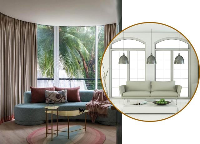 It’s good to reimagine the whites with some soft colour breaks, but white-on-white interiors, in reality, look drab. (@essajeesatelier & shutterstock) It’s good to reimagine the whites with some soft colour breaks, but white-on-white interiors, in reality, look drab. (@essajeesatelier & shutterstock)
